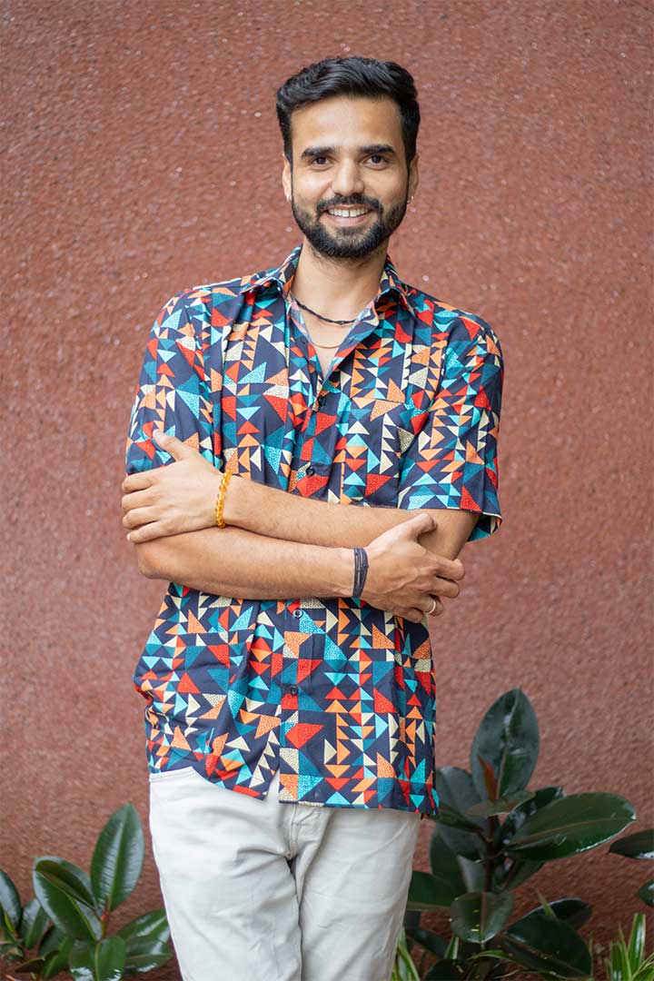 Abstract Mens Shirt