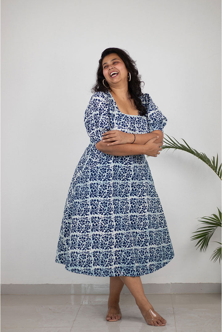 Plus Magic Pocket Cotton Dress