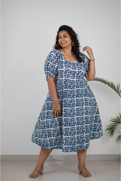 Plus Magic Pocket Cotton Dress