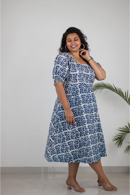 Plus Magic Pocket Cotton Dress