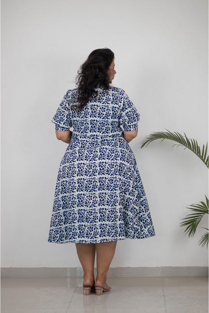 Plus Magic Pocket Cotton Dress