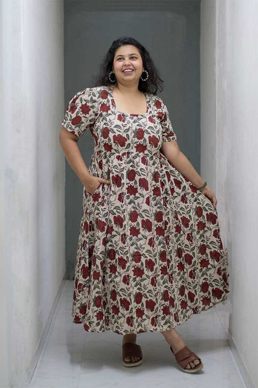 Wild Rose Max Dress