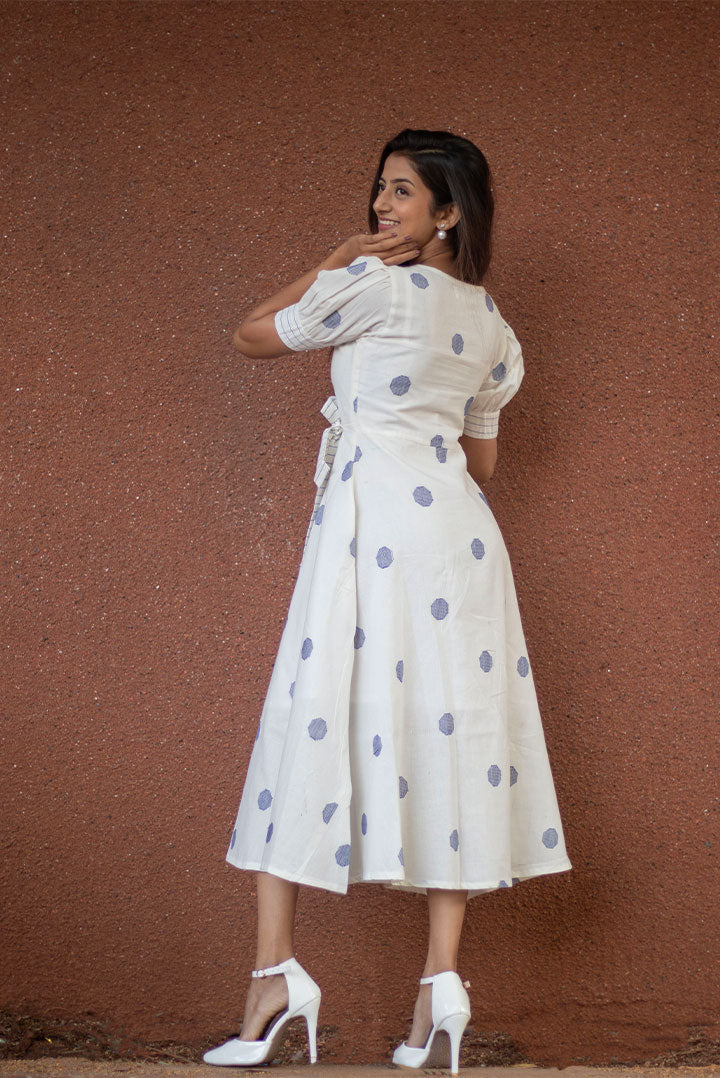 White Achklan Style Dress