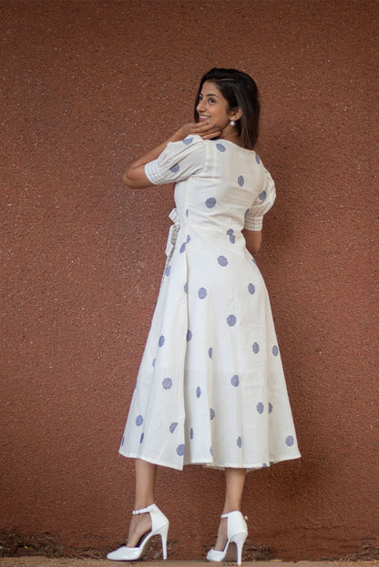 White Achklan Style Dress