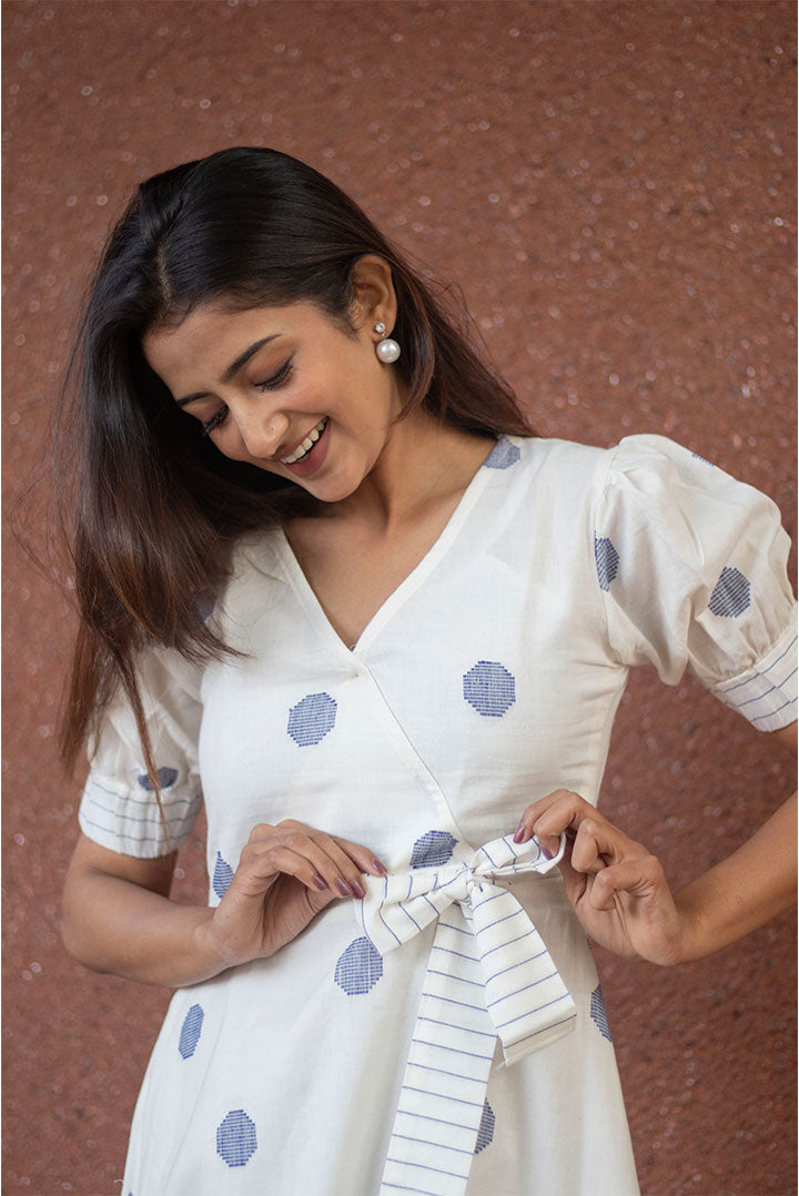 White Achklan Style Dress