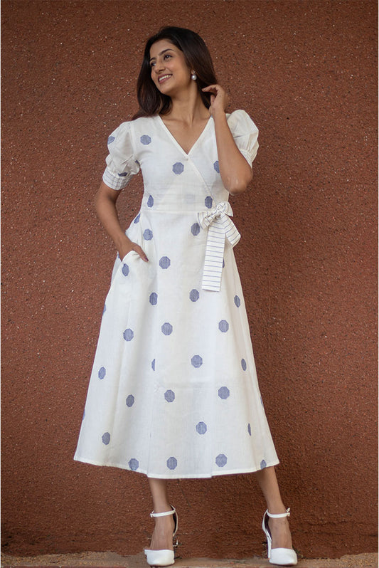 White Achklan Style Dress