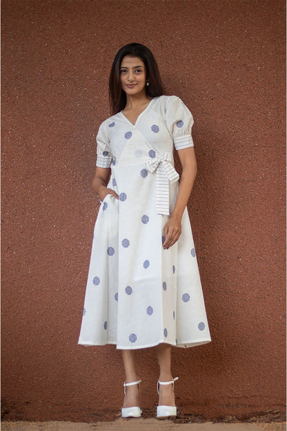 White Achklan Style Dress