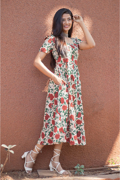 Wild Rose Max Dress
