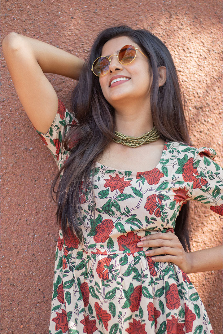 Wild Rose Max Dress