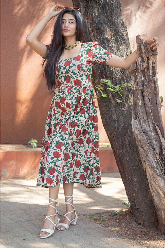 Wild Rose Max Dress