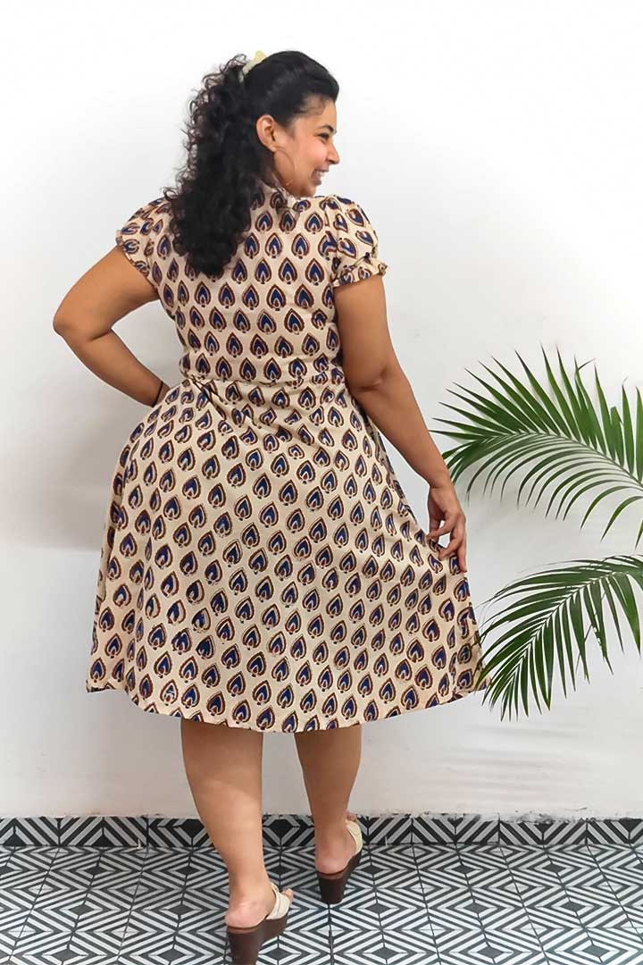 Queens Anna Blok Printed Cotton Dress