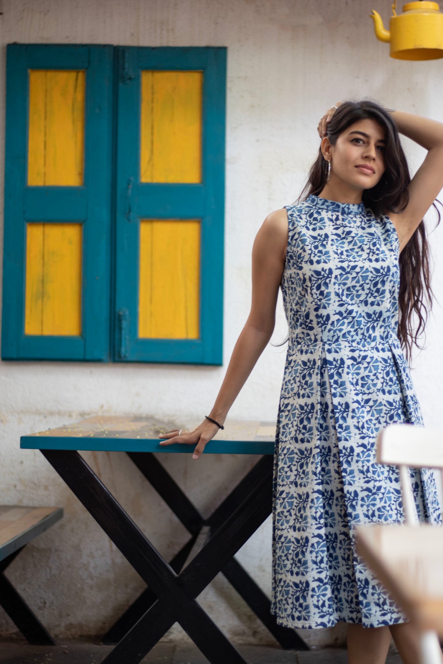 Indigo Magic Cotton Dress