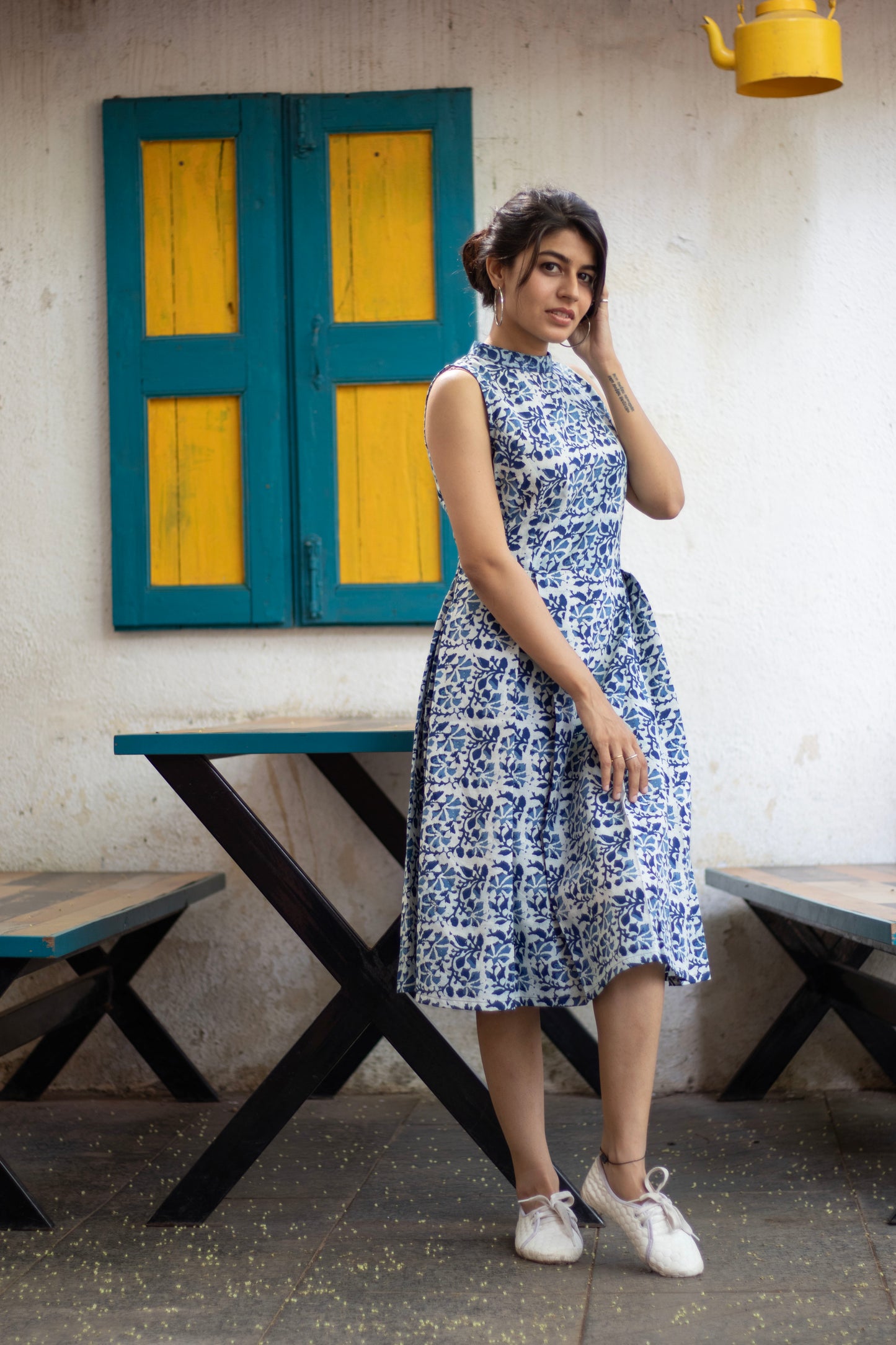 Indigo Magic Cotton Dress