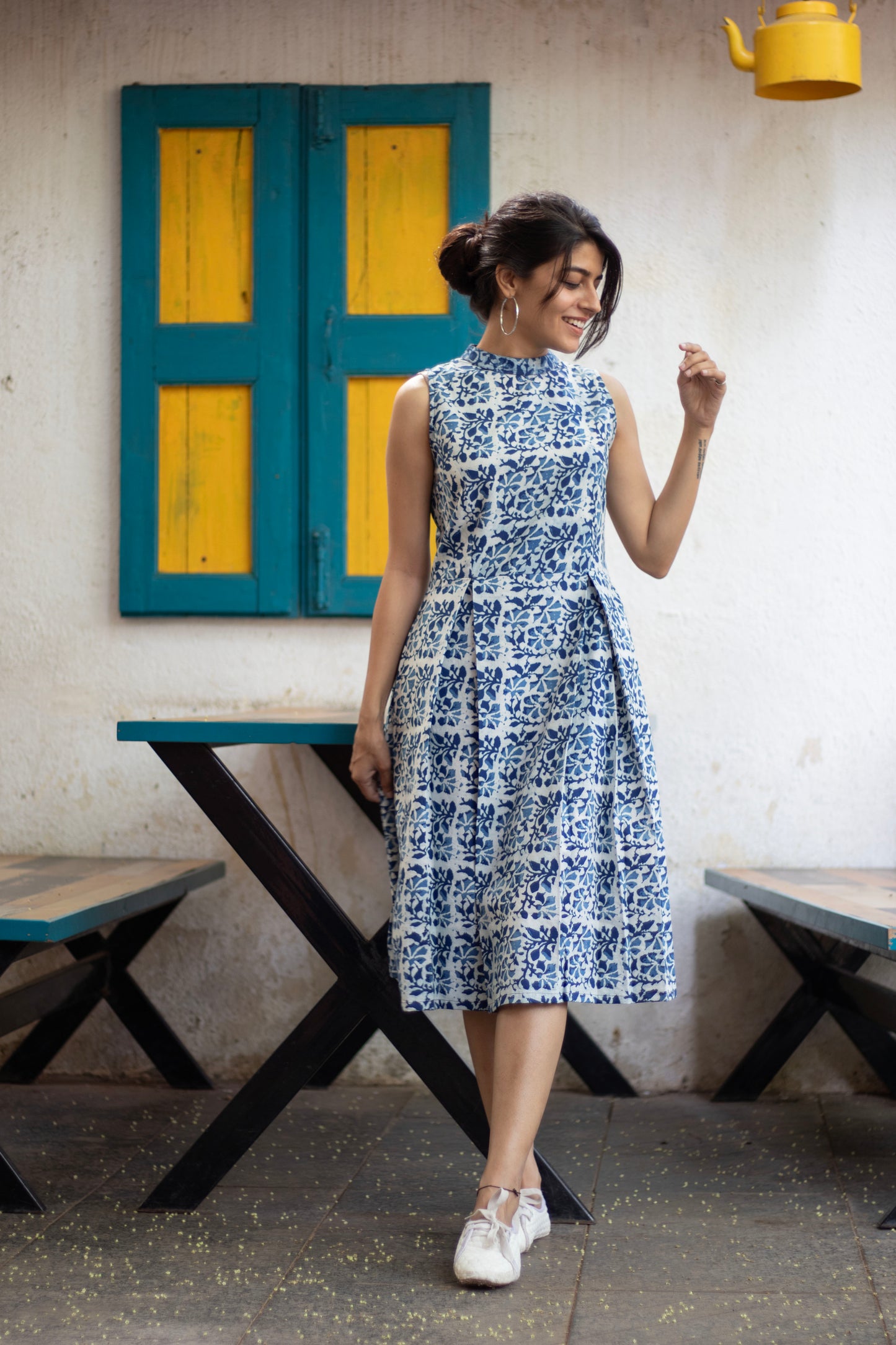 Indigo Magic Cotton Dress