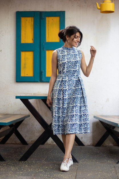 Indigo Magic Cotton Dress