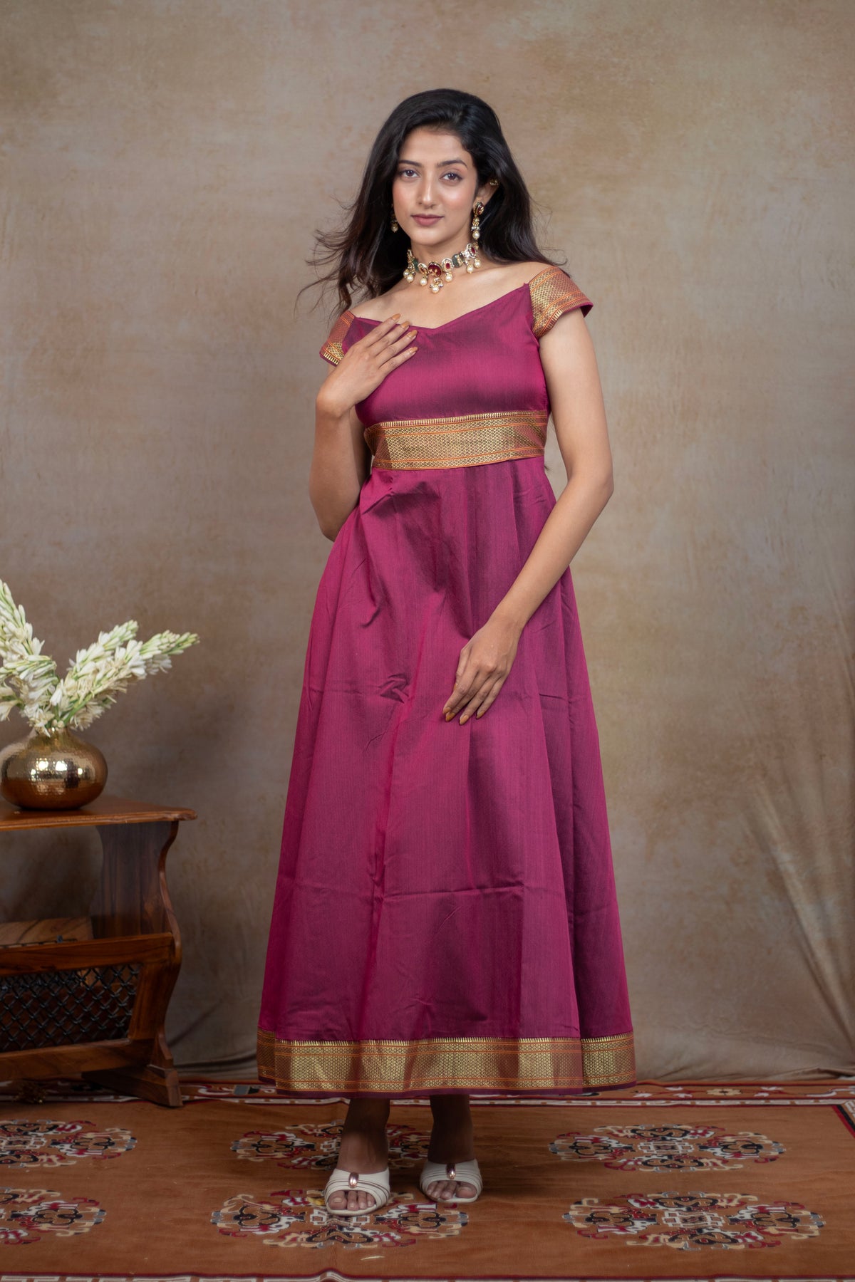 Irkal Cotton Festive Collection Dress