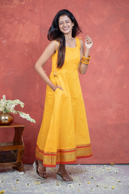 Irkal Cotton Fabric Tie Up festive collection