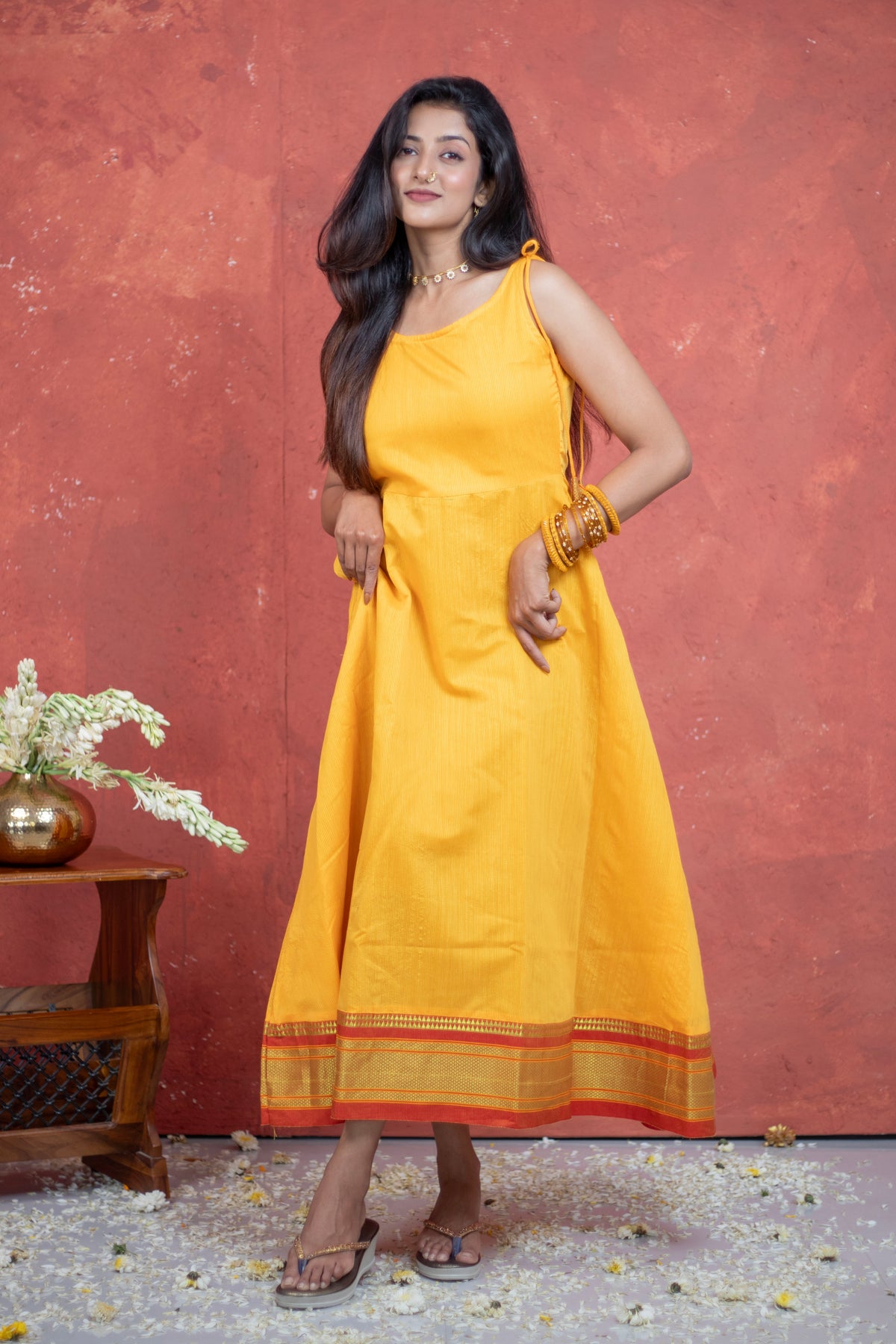 Irkal Cotton Fabric Tie Up festive collection