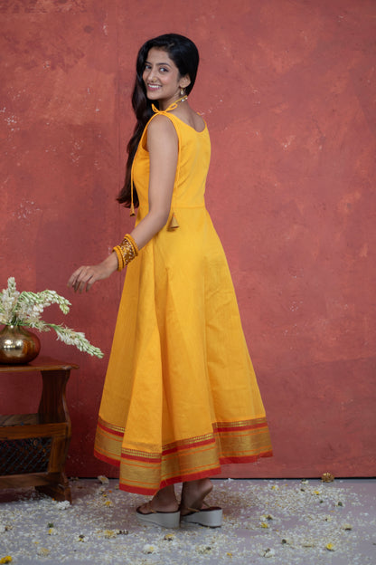 Irkal Cotton Fabric Tie Up festive collection