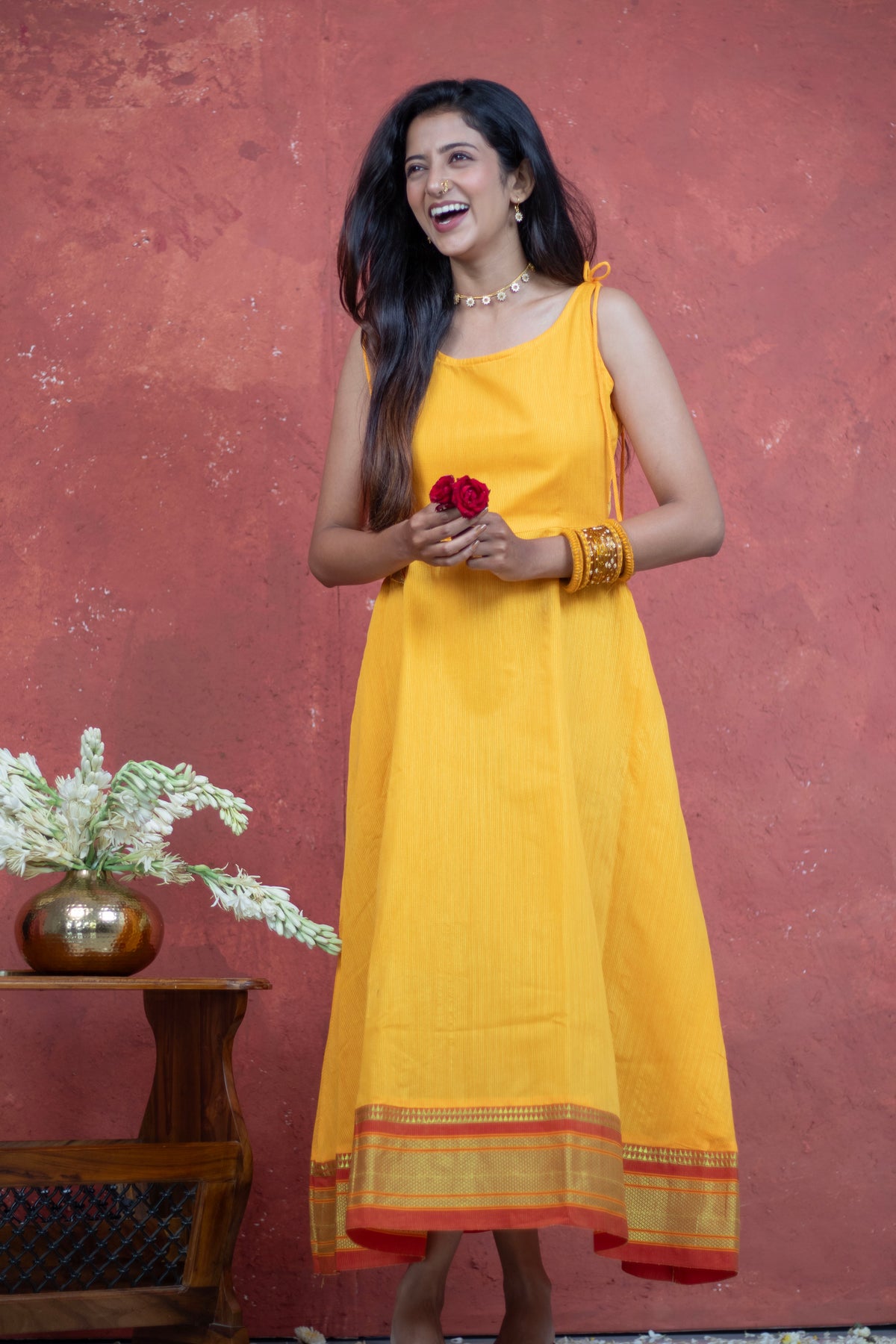 Irkal Cotton Fabric Tie Up festive collection