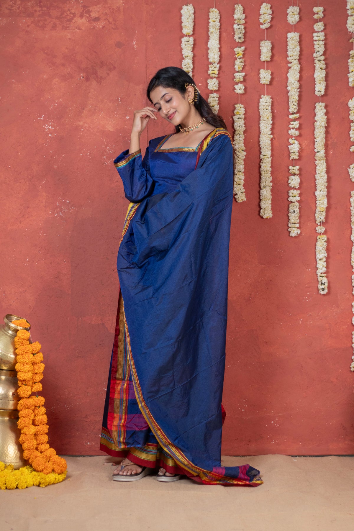 Irkal Cotton Shrara Style Kurta Pant Dupatta Set