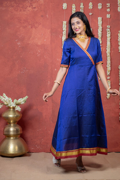 Khunn R.Blue Achkan Style Dress