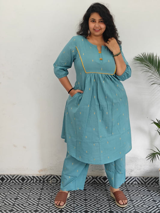 Cotton P. Blue Cord Set